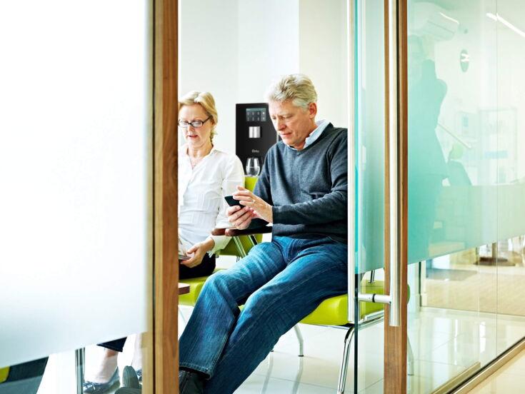 welltec CUBE Comfort in einer Arztpraxis