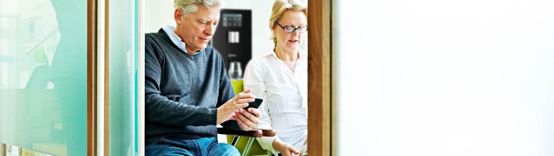 welltec CUBE Comfort in einem Wartezimmer einer Arztpraxis